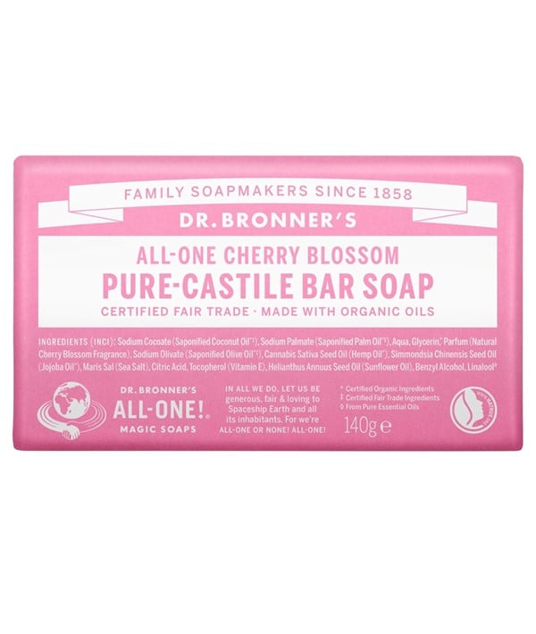 ALL ONE CHERRY BLOSSOM PURE CASTILE BAR SOAP 