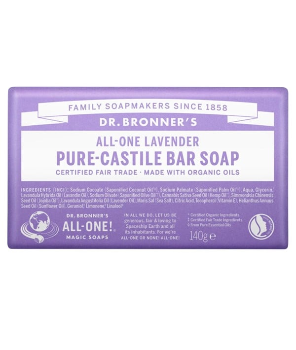 ALL ONE LAVENDER PURE CASTILE BAR SOAP 