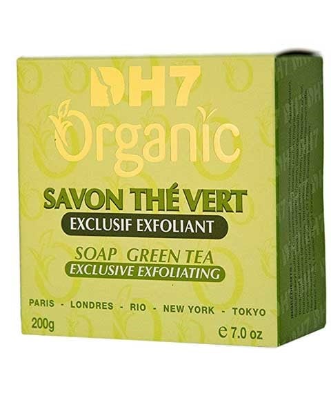 DH7 ORGANIC EXCLUSIVE EXFOLIANT SOAP WITH GREEN TEA 