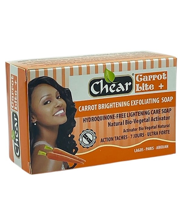 CHEAR CARROT LIGHT PLUS CARROT EXFOLIATING SOAP 