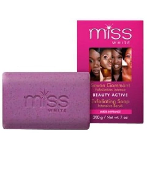 MISS WHITE BEAUTY ACTIVE EXFOLIATING  SOAP  