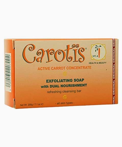 CAROTIS EXFOLIATING SOAP WITH DUAL NOURISHMENT 