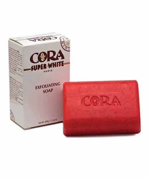 CORA SUPER WHITE EXFOLIATING SOAP 