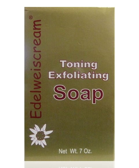 EDELWEISCREAM TONING EXFOLIATING SOAP 