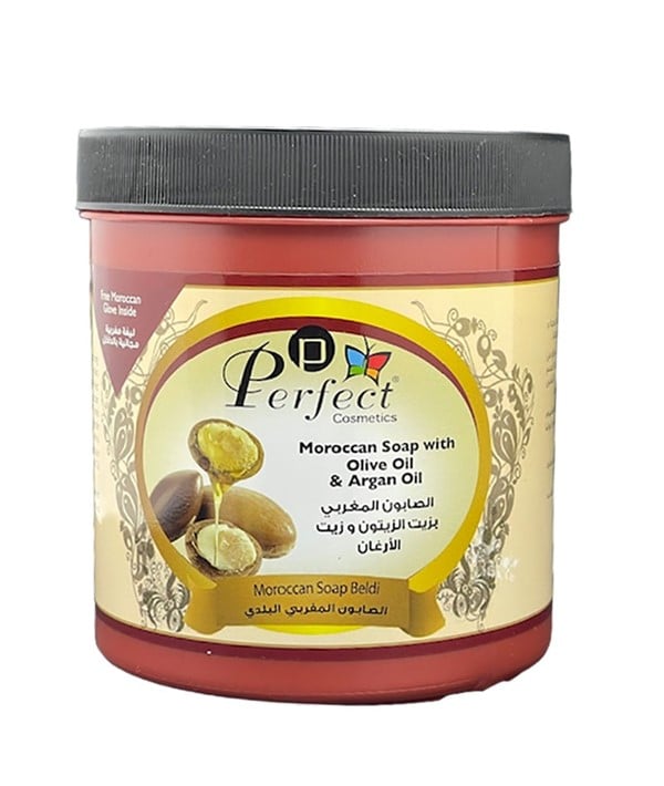 NATURAL MOROCCAN SOAP WITH NATURAL OLIVE OIL AND ARGAN OIL