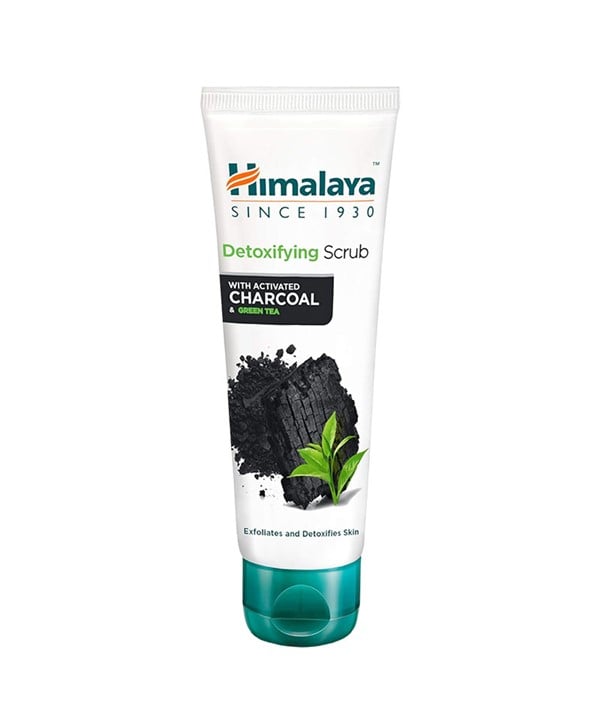 HIMALAYA DETOXIFYING ACTIVATED CHARCOAL AND GREEN TEA SCRU