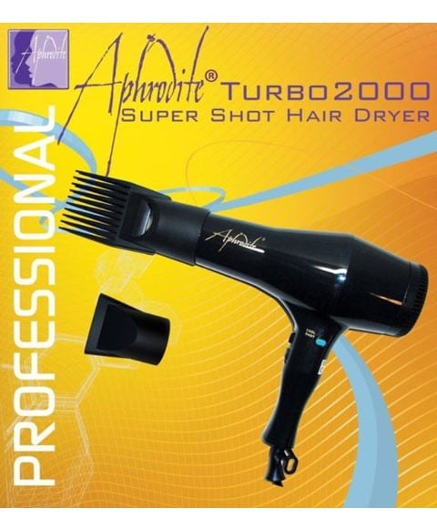 APHRODITE PROFESSIONAL SUPER SHOT HAIR DRYER TURBO 2000 