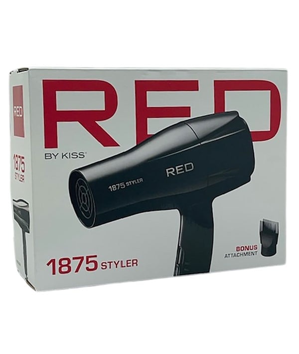 RED BY KISS 1875 STYLER HAIR DRYER 