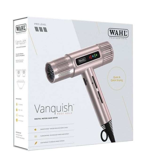 WAHL VANQUISH ROSE GOLD HAIR DRYER 