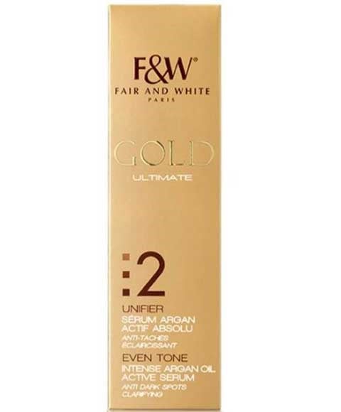 GOLD ULTIMATE EVEN TONE INTENSE ARGAN OIL ACTIVE SERUM 