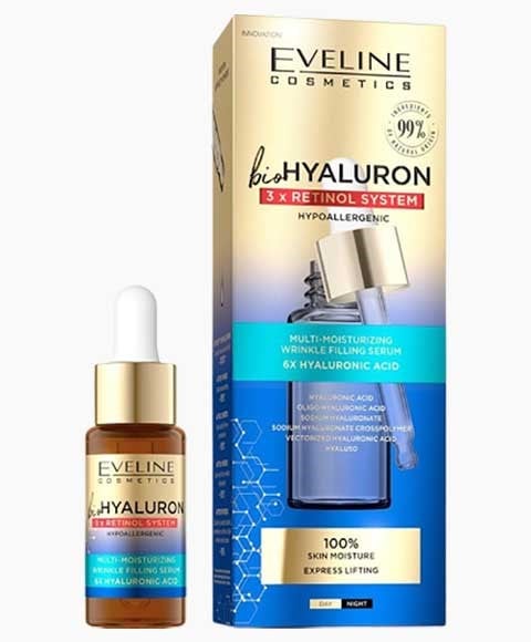 BIO HYALURON MULTI MOISTURIZING WRINKLE FILLING SERUM 