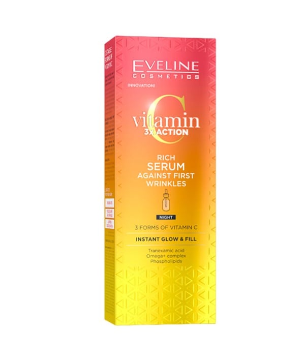 VITAMIN C 3X RICH NIGHT SERUM AGAINST FIRST WRINKLES 
