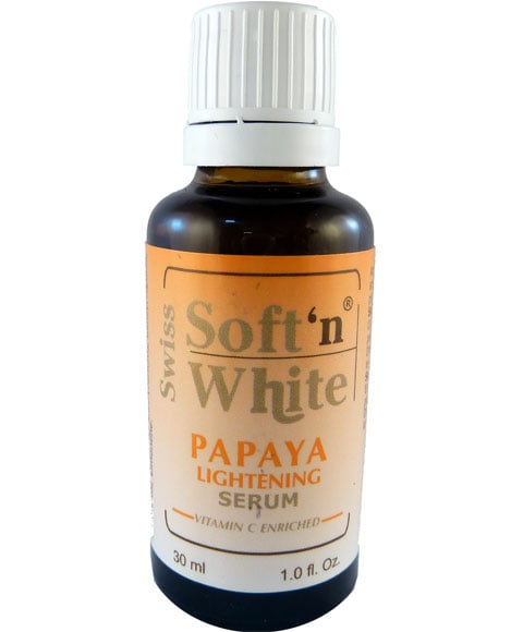 SWISS SOFT N WHITE PAPAYA LIGHTENING SERUM 