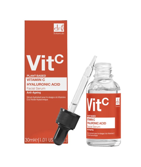 VIT C PLANT BASED VITAMIN C HYALURONIC ACID FACIAL SERUM