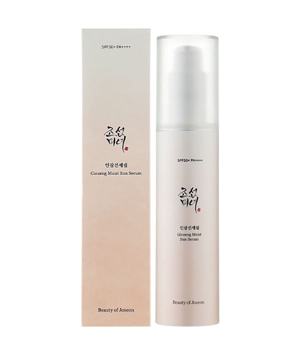 GINSENG MOIST SUN SERUM SPF50 PLUS 