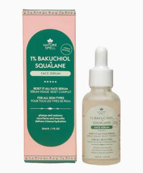 NATURE SPELL BAKUCHIOL SQUALANE FACE SERUM 