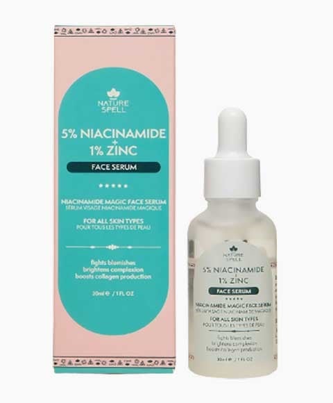 NATURE SPELL NIACINAMIDE ZINC FACE SERUM 