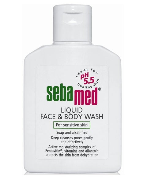 SEBA MED LIQUID FACE AND BODY WASH 