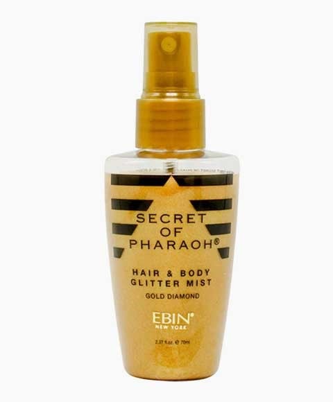 SECRET OF PHARAOH HAIR AND BODY GLITTER MIST GOLD DIAMOND