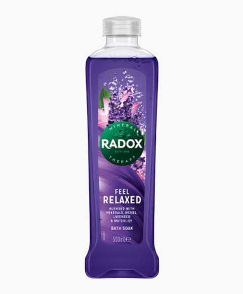 FEEL RELAXED WATER LILY AND LAVENDER BATH SOAK 