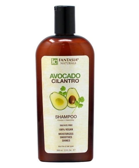 IC FANTASIA NATURALS AVOCADO CILANTRO SHAMPOO 