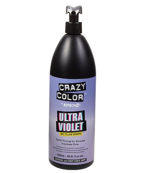 RENBOW CRAZY COLOR ULTRA VIOLET ANTI YELLOW SHAMPOO 