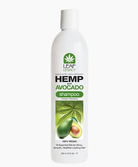 LEAF LEGACY HEMP AND AVOCADO SHAMPOO 