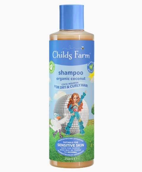 CHILDS FARM ORGANIC COCONUT SHAMPOO FOR DRY AND CURLY HAIR