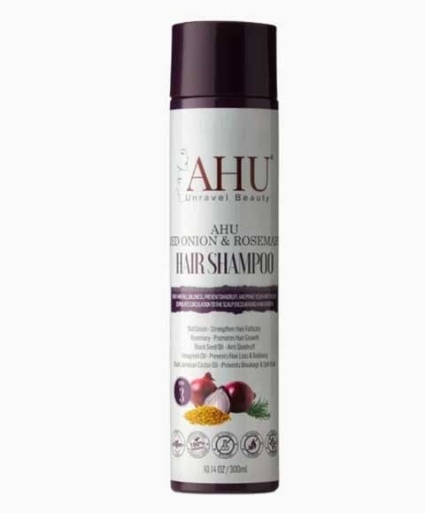 AHU RED ONION AND ROSEMARY HAIR SHAMPOO 