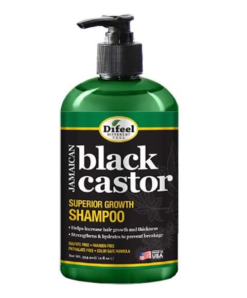 DIFEEL JAMAICAN BLACK CASTOR SUPERIOR GROWTH SHAMPOO 
