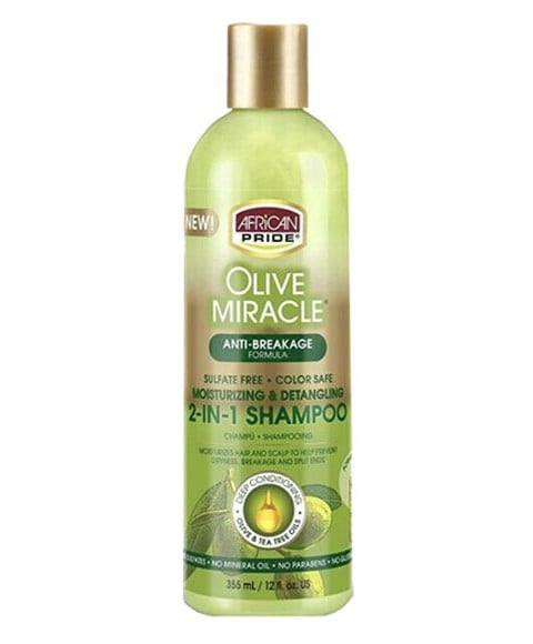 OLIVE MIRACLE ANTI BREAKAGE 2 IN 1 SHAMPOO AND CONDITIONER