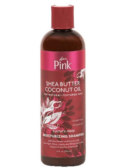 PINK SHEA BUTTER COCONUT OIL MOISTURIZING SHAMPOO 
