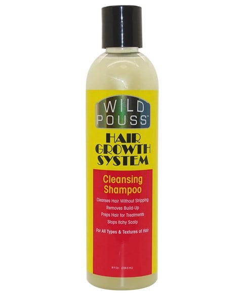 WILD POUSS HAIR GROWTH SYSTEM CLEANSING SHAMPOO 