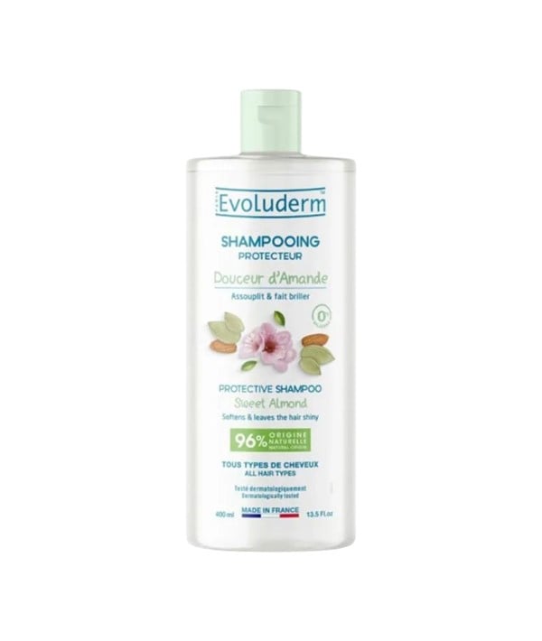 EVOLUDERM SWEET ALMOND PROTECTIVE SHAMPOO 