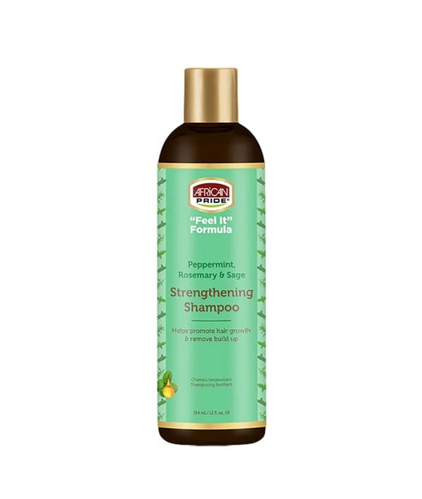 PEPPERMINT ROSEMARY AND SAGE STRENGTHENING SHAMPOO 