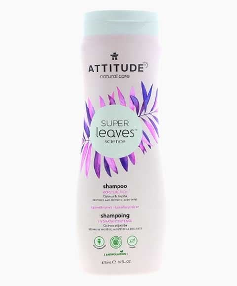 SUPER LEAVES SCIENCE MOISTURE RICH SHAMPOO 
