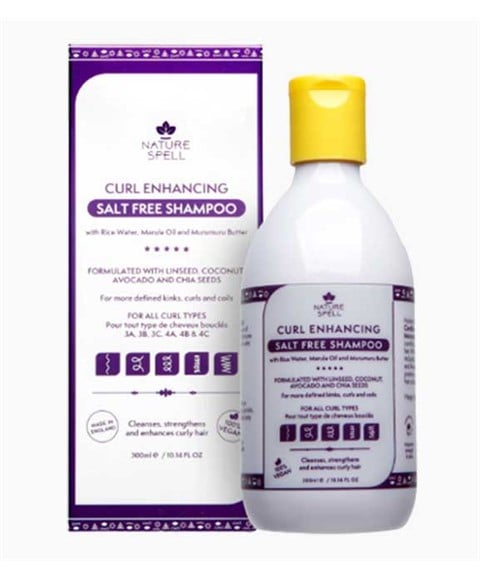 NATURE SPELL CURL ENHANCING SALT FREE SHAMPOO 