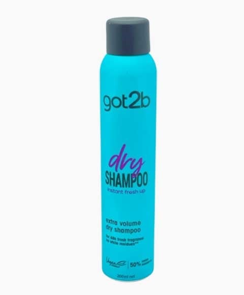 GOT2B INSTANT FRESH UP EXTRA VOLUME DRY SHAMPOO 