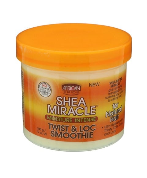 SHEA MIRACLE TWIST AND LOC SMOOTHIE FOR NATURAL HAIR 