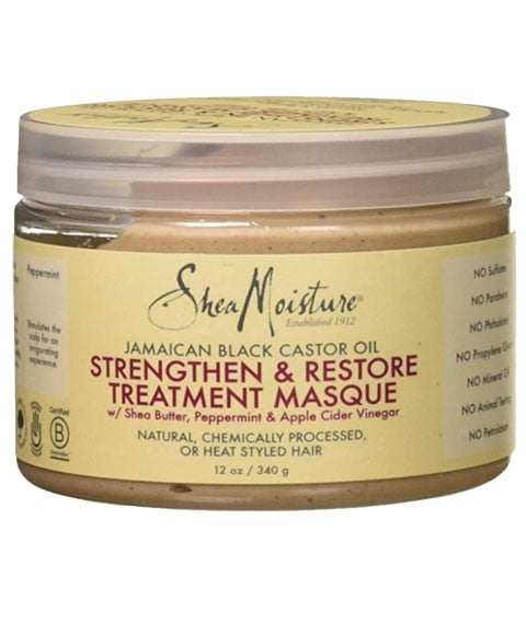 SHEA MOISTURE JAMAICAN BLACK CASTOR OIL HAIR TREATMENT MAS