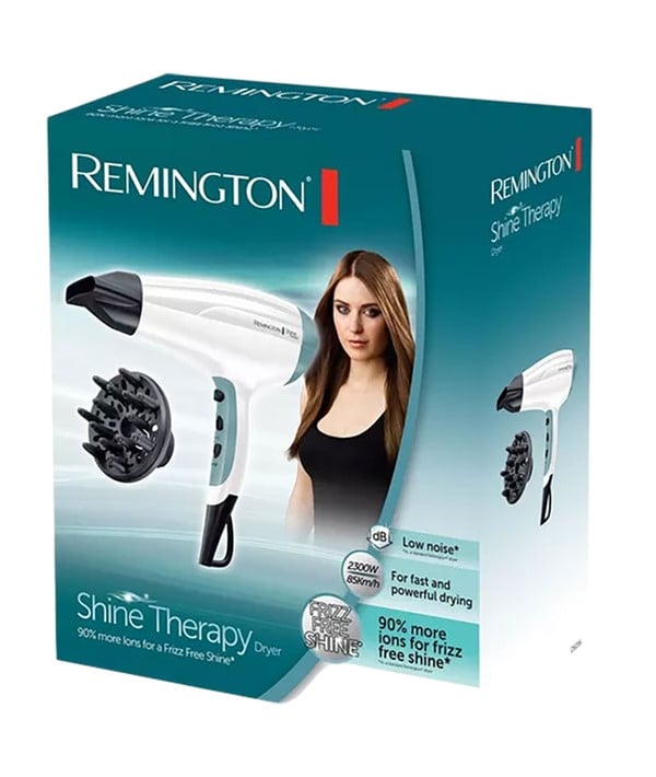 SHINE THERAPY D5216 HAIR DRYER WHITE AND TEAL 