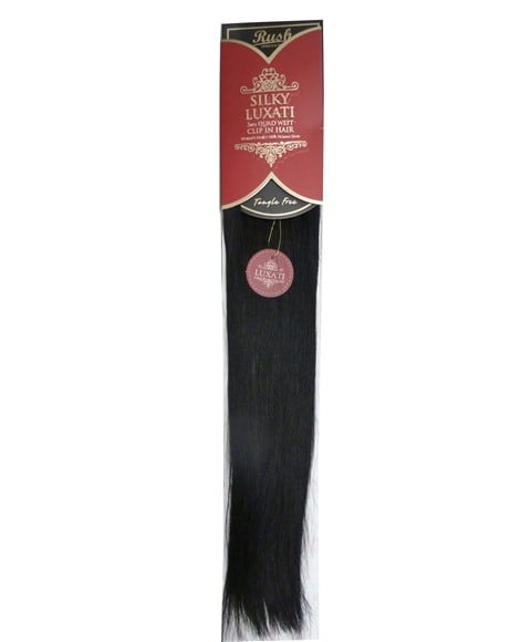 SILKY LUXATI 3PCS QUAD WEFT CLIP IN HAIR 