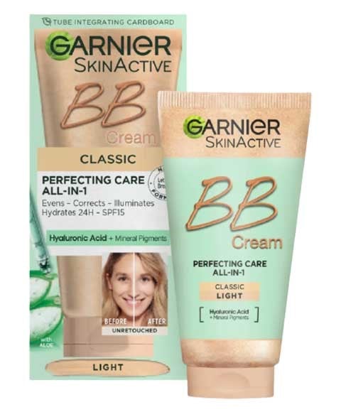 SKIN ACTIVE CLASSIC PERFECTING CARE ALL IN 1 BB CREAM LIGH