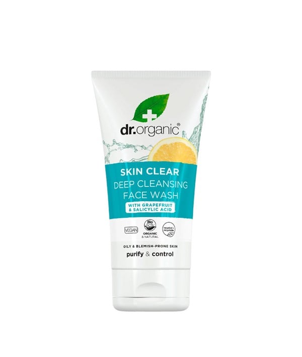 SKIN CLEAR ORGANIC TEA TREE DEEP PORE CLEANSING FACE WASH