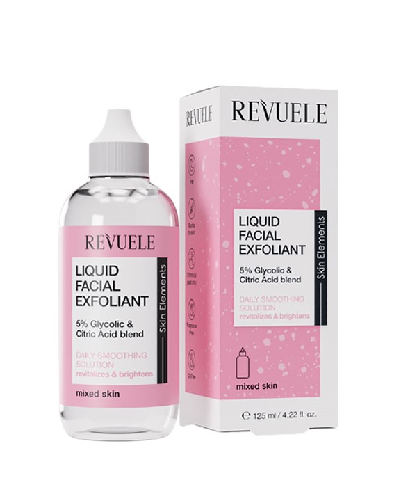 SKIN ELEMENTS 5 PERCENT GLYCOLIC LIQUID FACIAL EXFOLIANT 