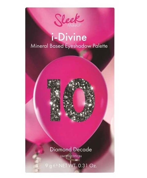 SLEEK I DIVINE EYESHADOW PALETTE DIAMOND DECADE 1154 