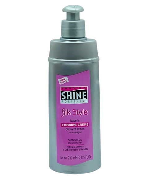 SMOOTH N SHINE SILK STYLE LEAVE IN COMBING CREME 