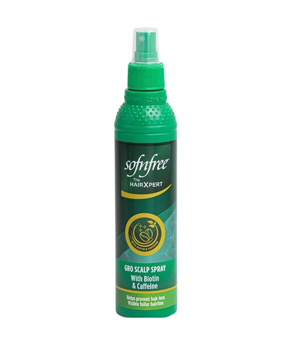 SOF N FREE HAIR XPERT GRO SCALP SPRAY WITH BIOTIN AND CAFF