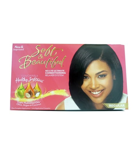SOFT N BEAUTIFUL NO LYE ULTIMATE CONDITIONING RELAXER 