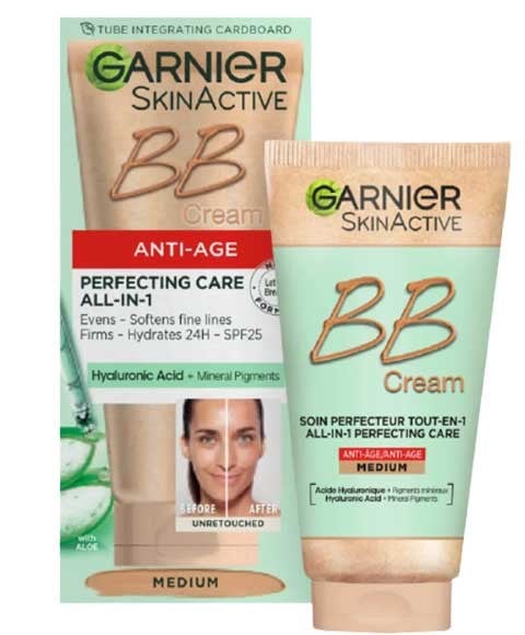 SKIN ACTIVE ANTI AGE PERFECTING CARE ALL IN 1 BB CREAM MED